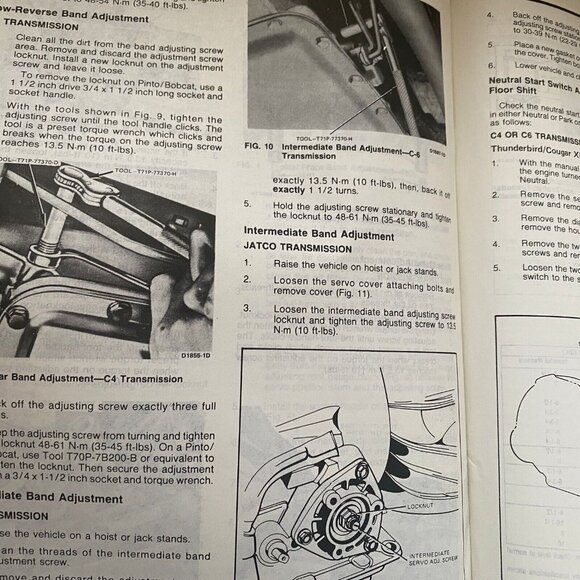 1980 Ford Car Shop Manuals maintenance emmissions engine diagnosis lot of 2 - Picture 9 of 9